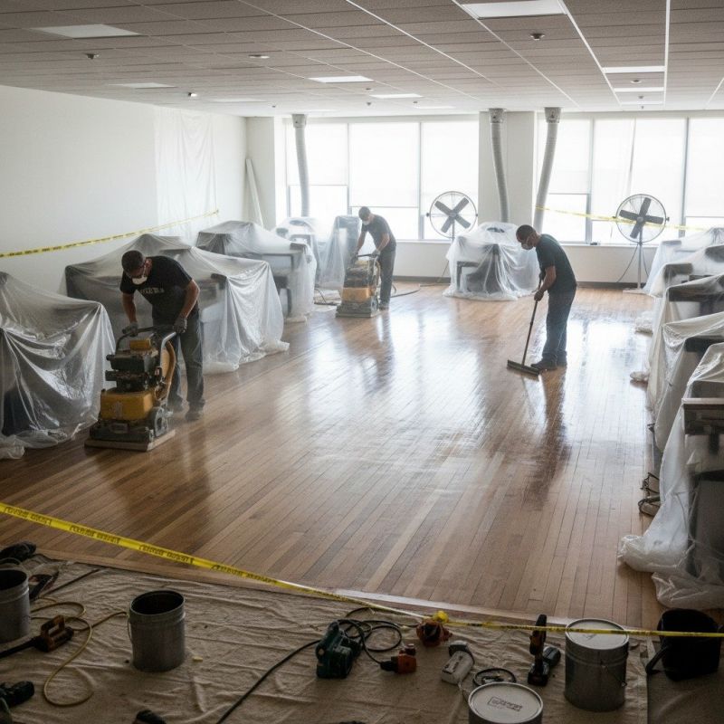 Pine Floor Refinishing Service